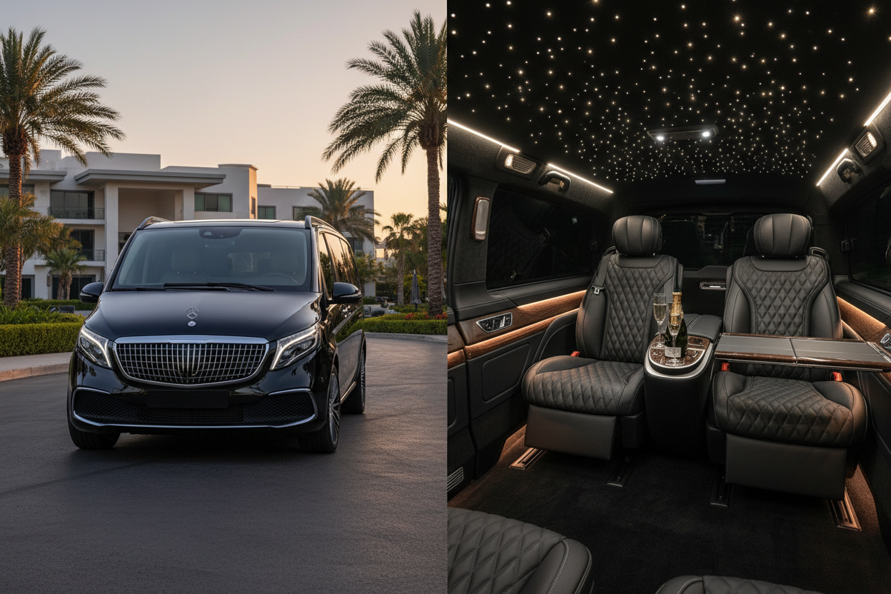 ja top maar dan de voorkant van de v class een maybach grill inplaats van mercedes logo